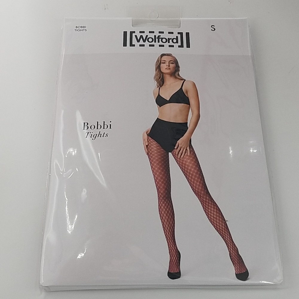 🆕  Wolford Women's Black Bobbi Tights - Picture 7 of 10